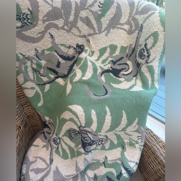 Anthropologie Other - Anthropologie NWT Cotton Knit Blanket Oversized Throw Bedding Heavy Breathable